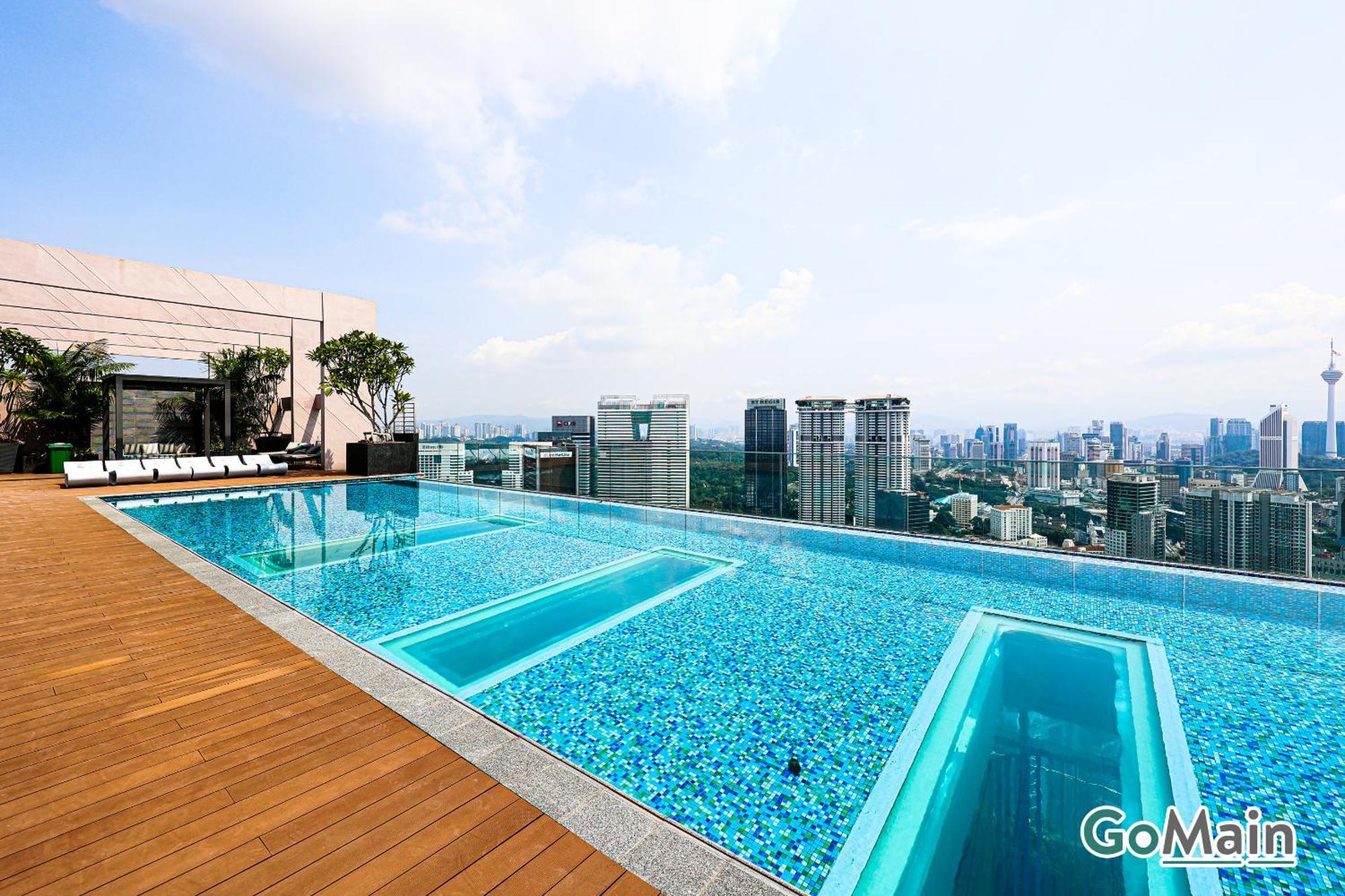 Apartment Infinity Skypool - Kl Kl Sentral Brickfield By Gomain *