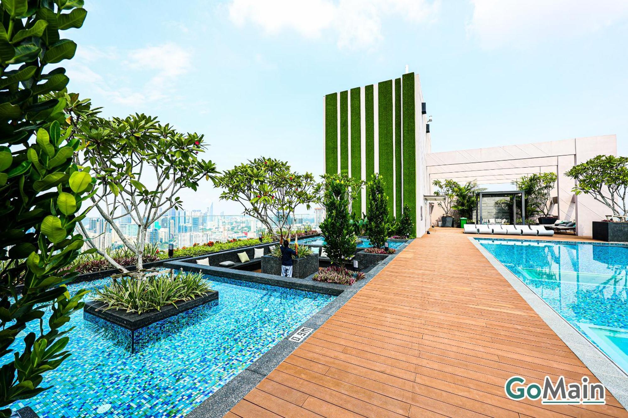 Infinity Skypool - Kl Kl Sentral Brickfield By Gomain Kuala Lumpur