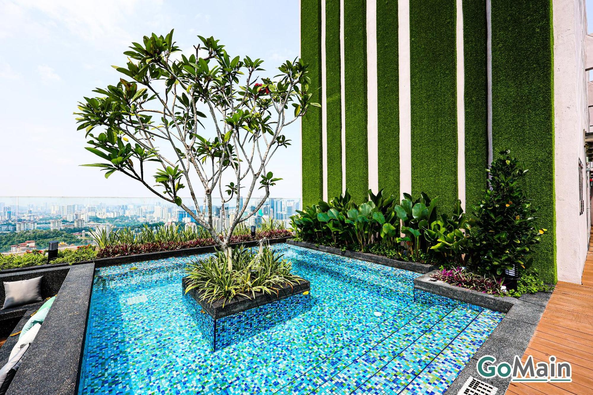 Apartment Infinity Skypool - Kl Kl Sentral Brickfield By Gomain *