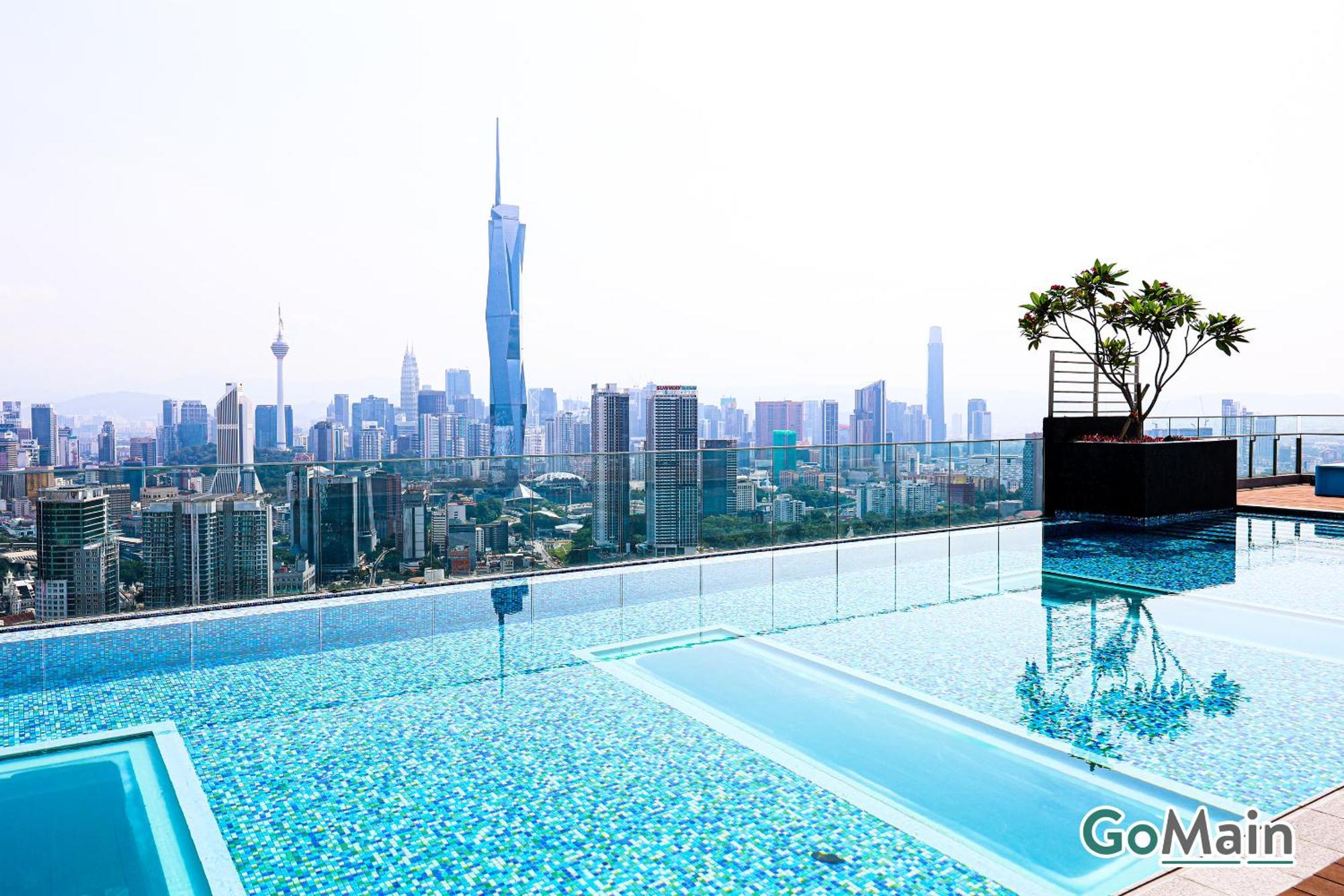 Apartment Infinity Skypool - Kl Kl Sentral Brickfield By Gomain Kuala Lumpur